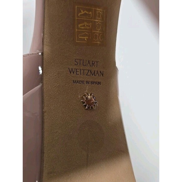STUART WEITZMAN Skyhigh 145 Platform Sandal 5" Pink Women’s Size 39.5/ US 9 - Picture 8 of 10